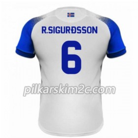 Koszulka Islandia R.Sigurdsson 6 Precz Mistrzostwa Świata 2018 - Koszulki Piłkarskie